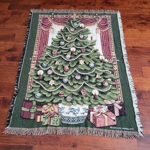 Christmas Tree throw blanket